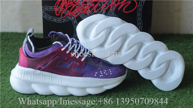 versace purple shoes