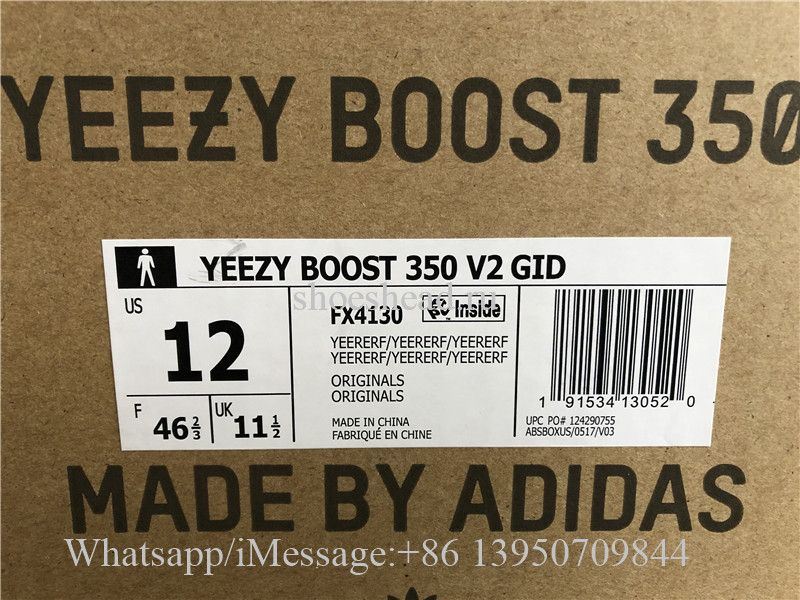 Adidas Yeezy 350 v2 Sesame UK9 Boost orbsjt3462 zapatos nuevos