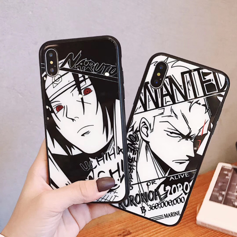 Buy Naruto One Piece Iphone Case Bloody Japanese Anime Sasuke