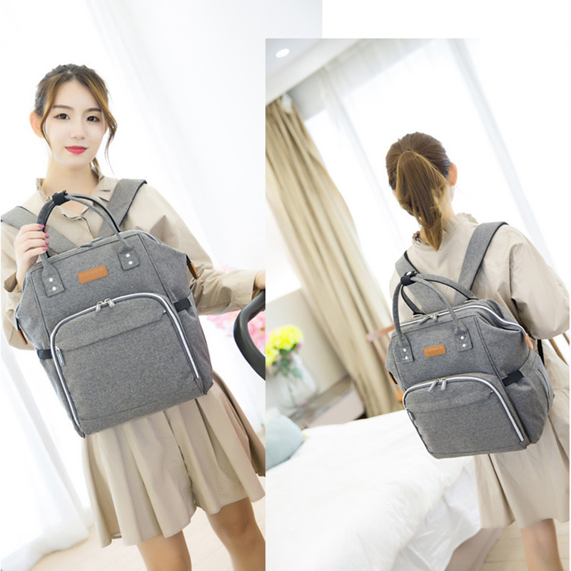 New N.Girl Multi Colored 3 Piece Diaper Bag