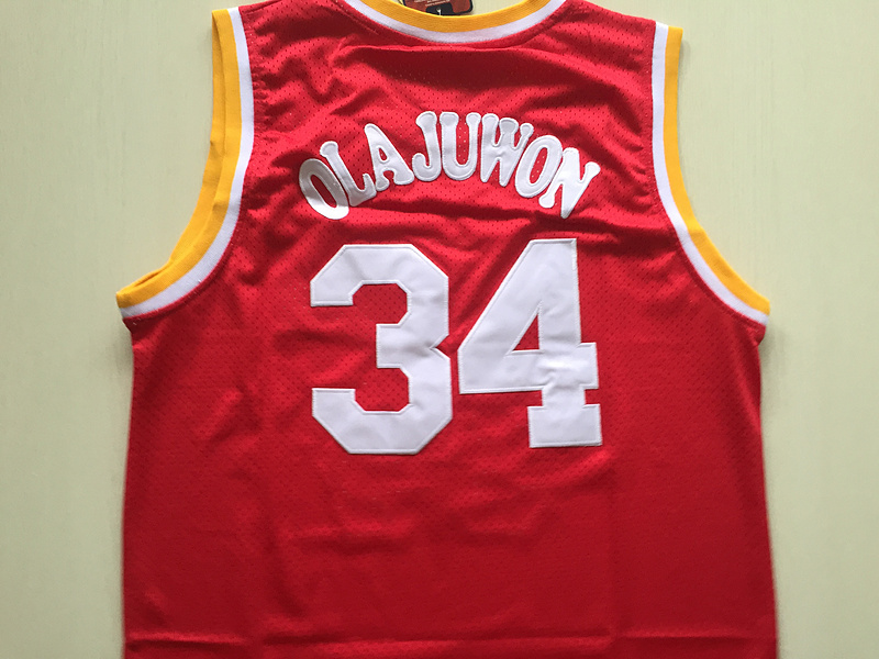 hakeem olajuwon throwback jersey