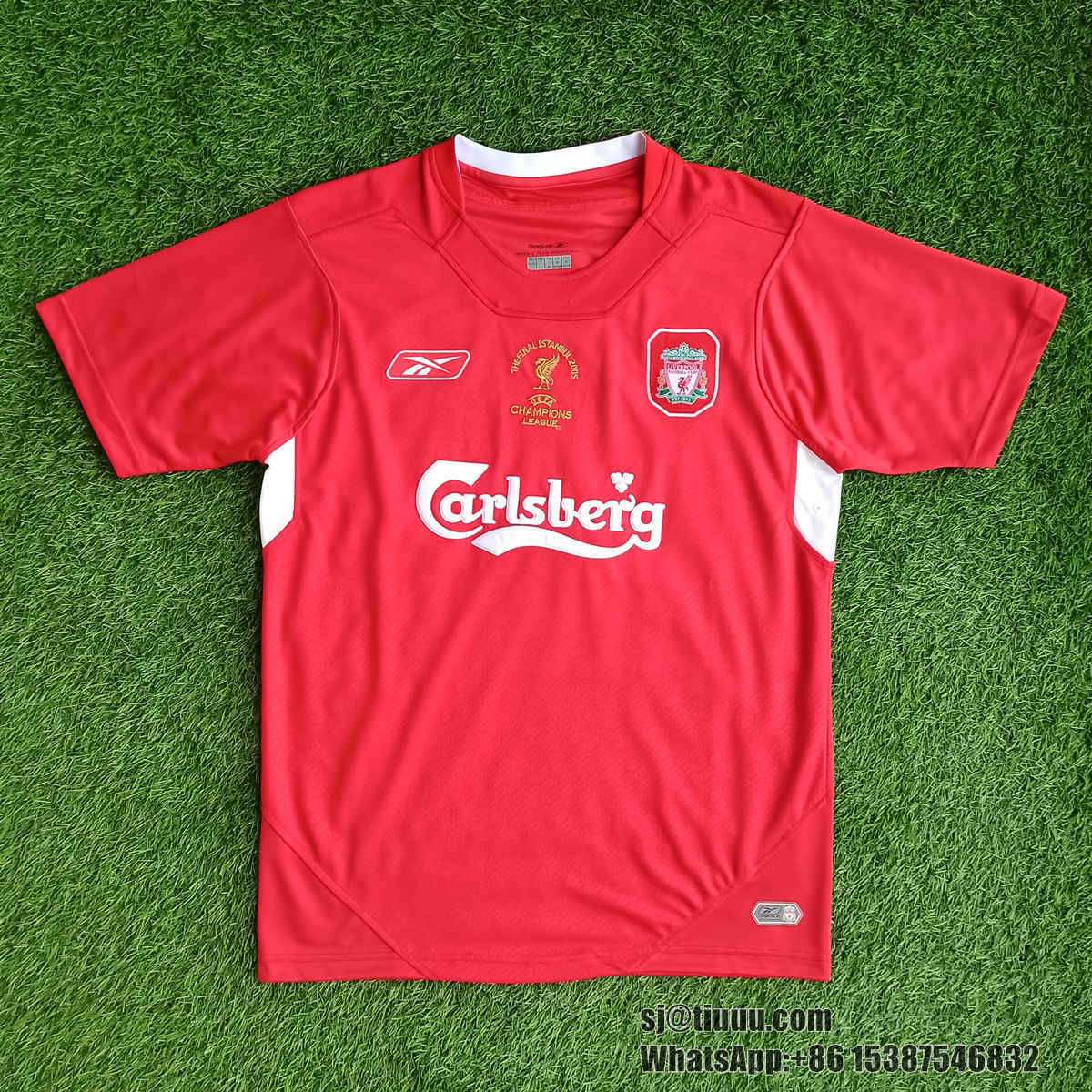 Liverpool jersey 2005 champions league Clearance
