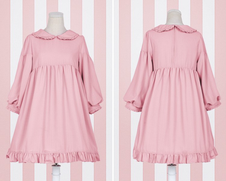 kawaii pink dress