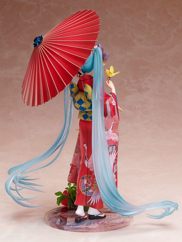 NEW Hatsune Miku Flowers Kimono Ver Stronger 1/8 PVC Figure n Figur