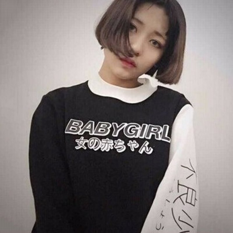 baby girl japanese sweatshirt