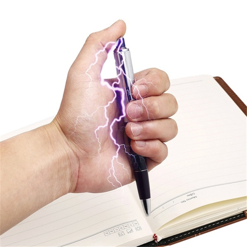 Shock Pen Electric Practical Joke Gag Prank Funny Trick Fun Gadget April Fool