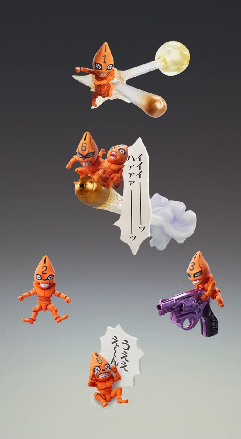 Details about / Medicos Guido Mista /& Sex Pistols Figure Jojo/'s Bizarre Adventure5 Golden Wind