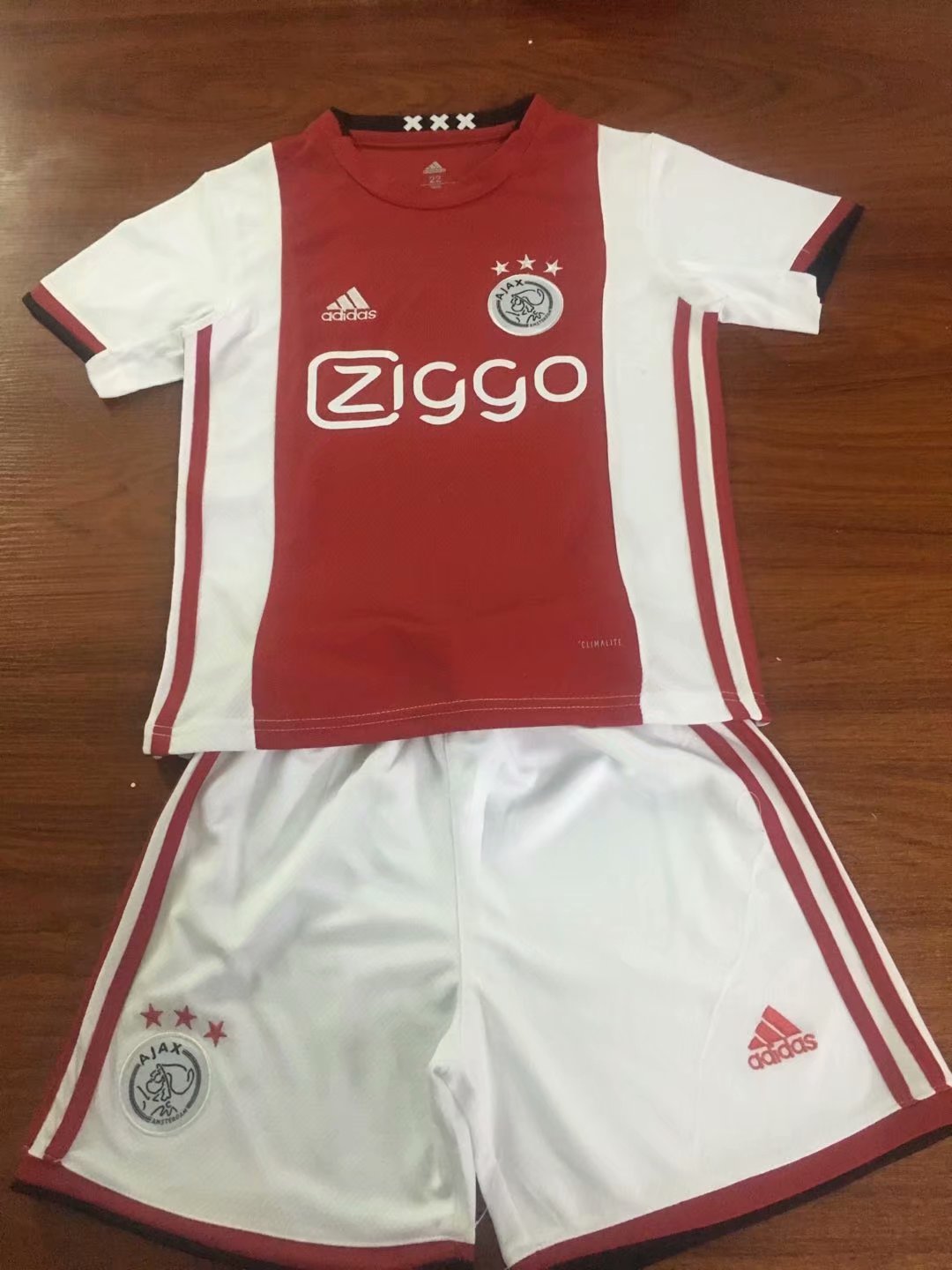 US$ 16 - 19/20 Ajax Home Kids Soccer Jersey+Short Kit ...