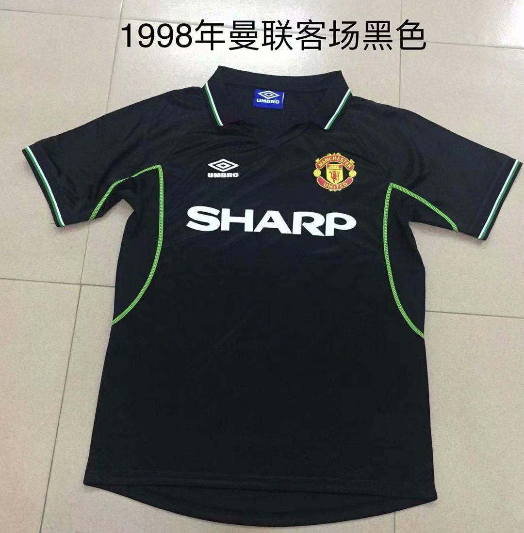 US$ 19 - 1998 Man United Away Retro Soccer Jersey Shirt ...