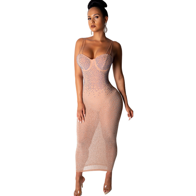 beige maxi