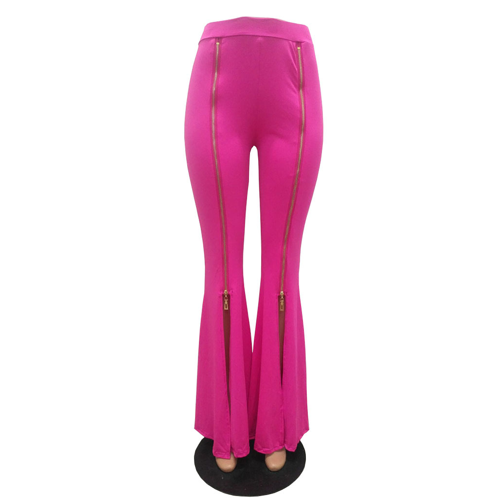 hot pink bell bottom pants