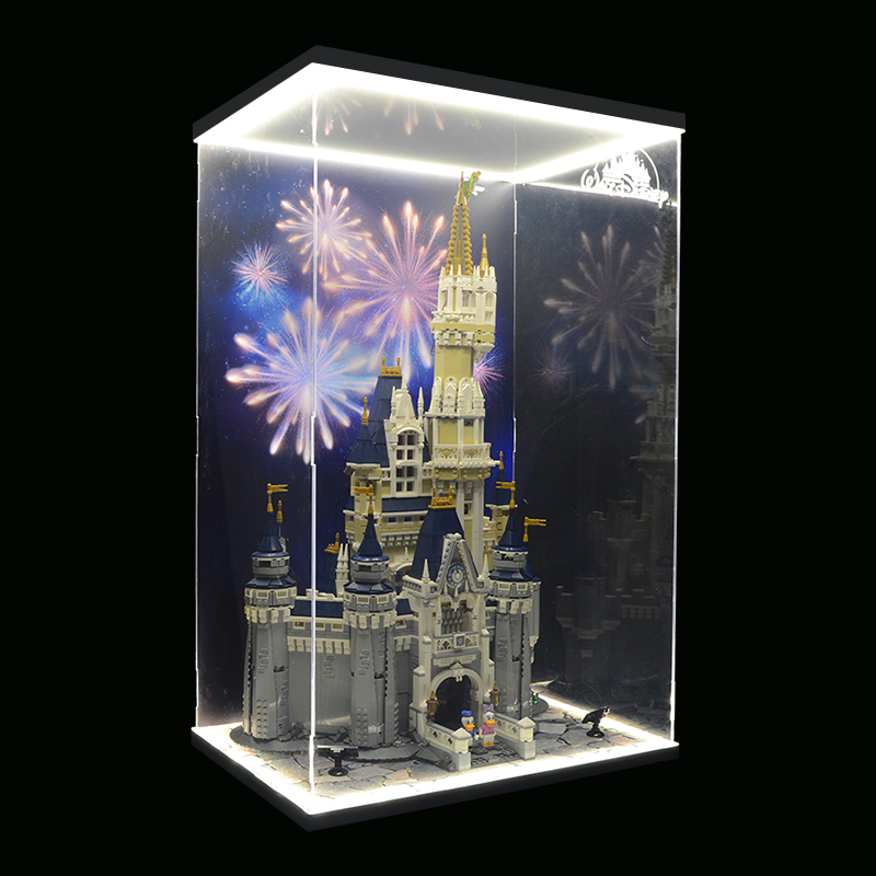 disney lego castle lights