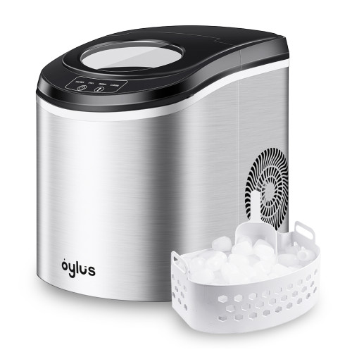 Us 149 99 Oylus Stainless Steel Ice Maker Countertop Ice