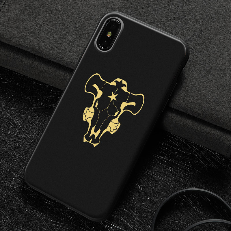 Black Bull Logo Black Clover Anime Tpu Soft Silicone Phone Case Cover Shell For Apple Iphone 5 5s Se 6 6s 7 8 Plus X Xr Xs Max Black clover wallpaper iphone is the best high definition iphone wallpaper in 2021. ij anime