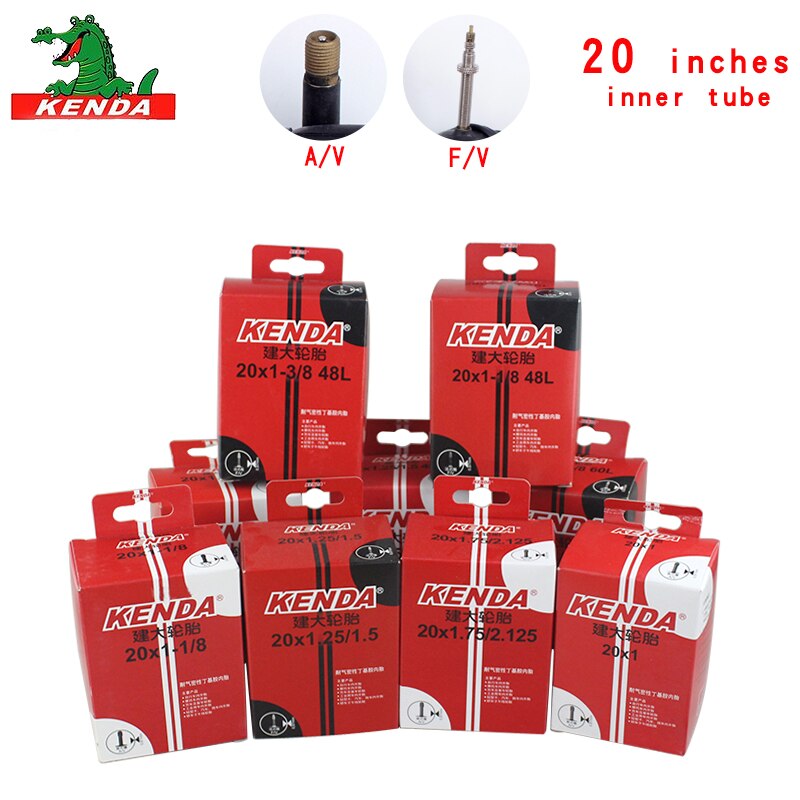 20*1-1//8 Folding Bike Bicycle Inner Tube 451 French Nozzle Butyl Rubber