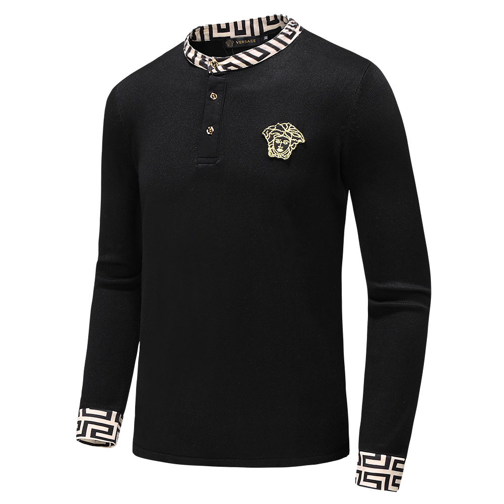 arrival fashion classic grid cashmere o neck thicked men sweater