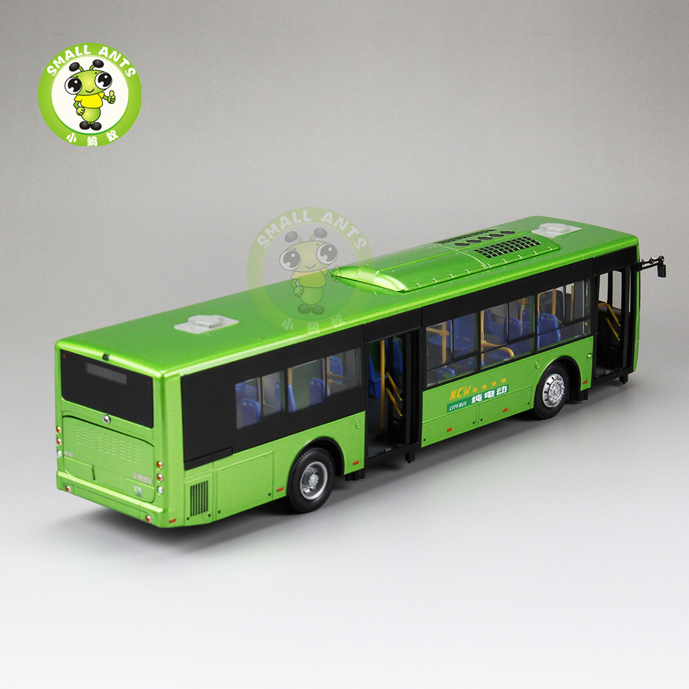 1/43 China YuTong E12 Electric City Bus Coach Car Diecast Metal Model