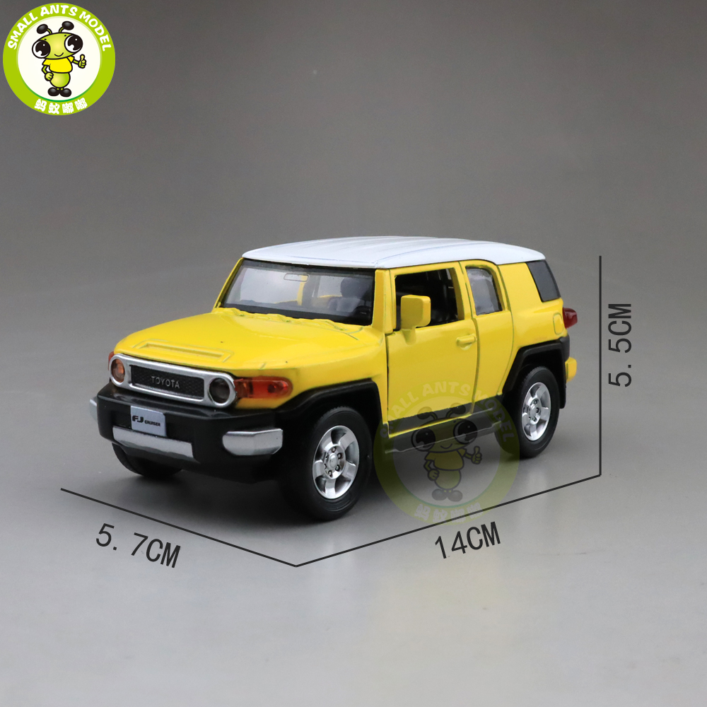 1:32 Toyota FJ Cruiser SUV Off-road Model Car Alloy Diecast Gift Toy Vehicle Kid