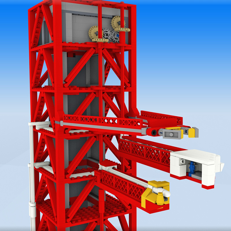 saturn v lego launch tower