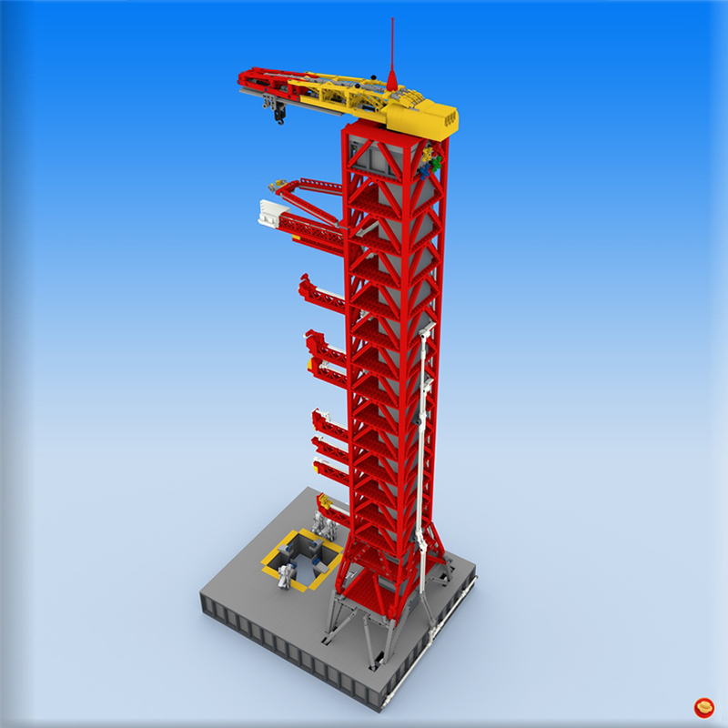 lego 21309 launch tower