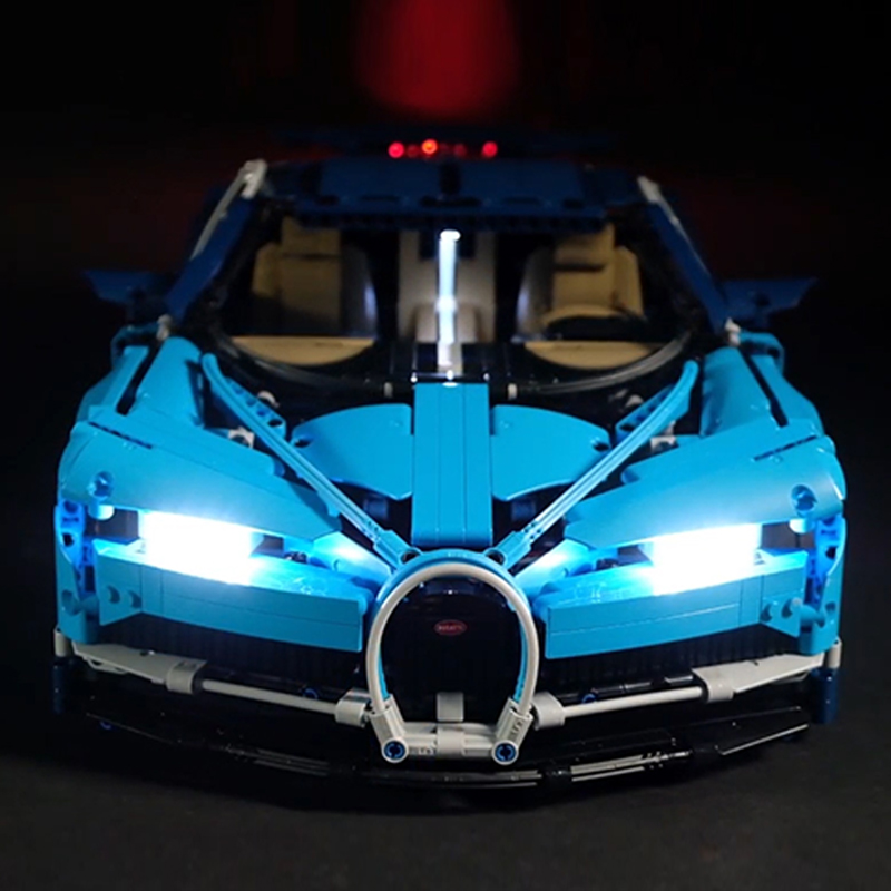 lego technic bugatti chiron led lights
