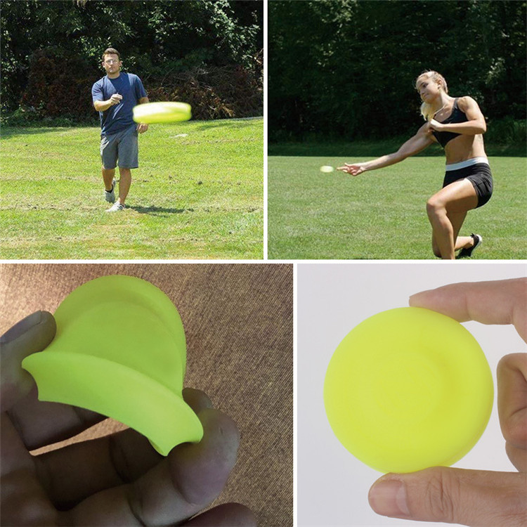 mini silicone frisbee