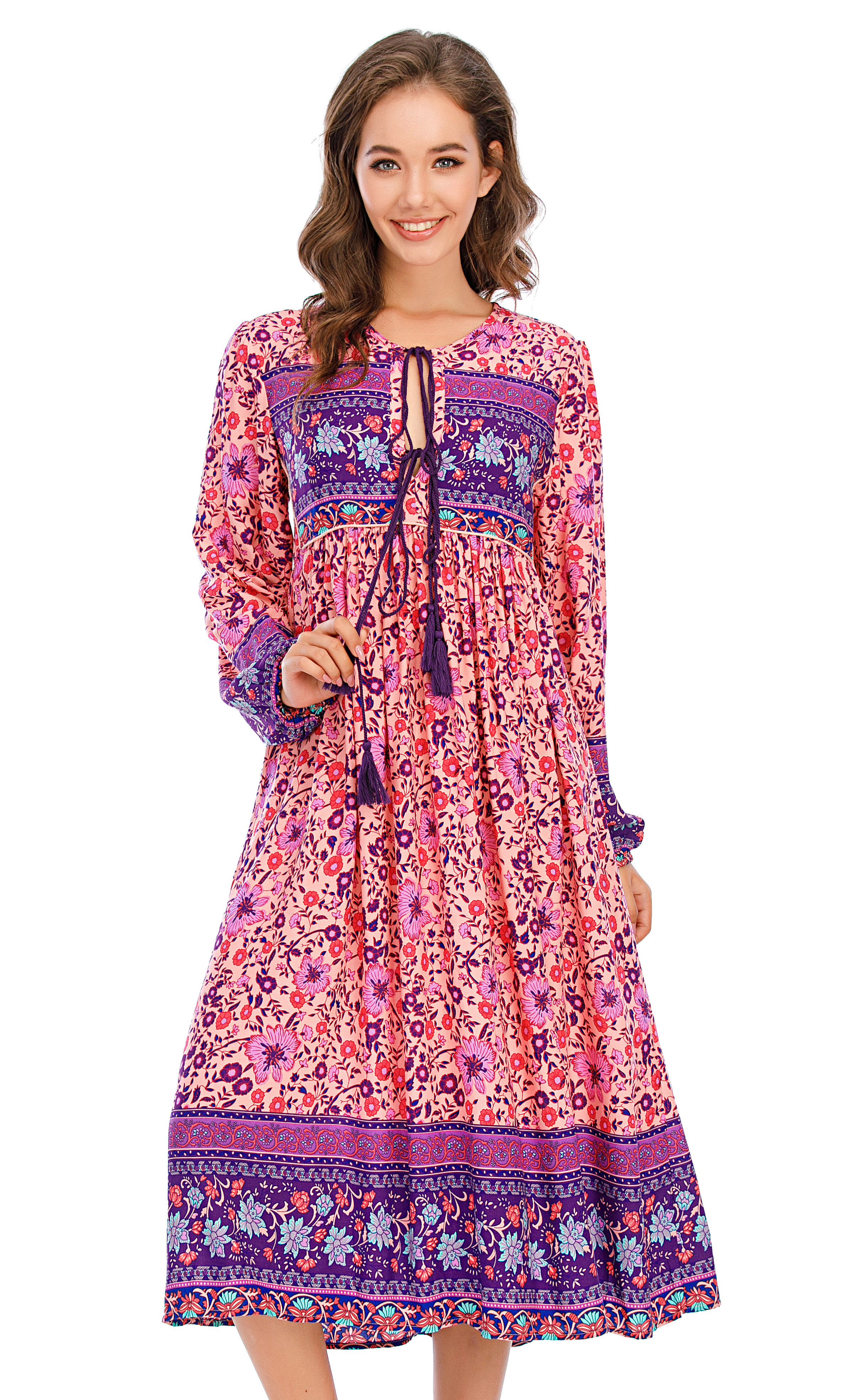 r vivimos floral maxi dress