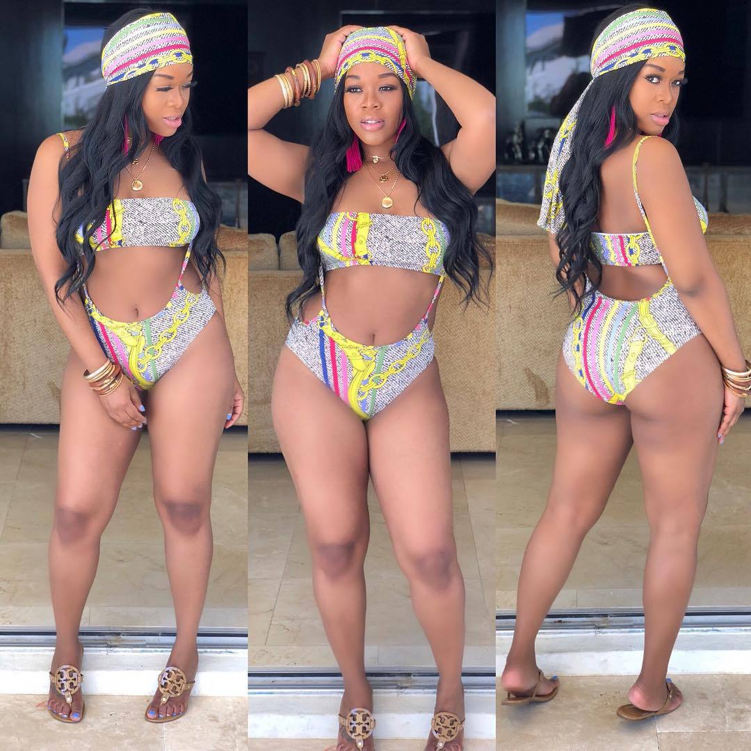 3 piece swimsuit with head scarf