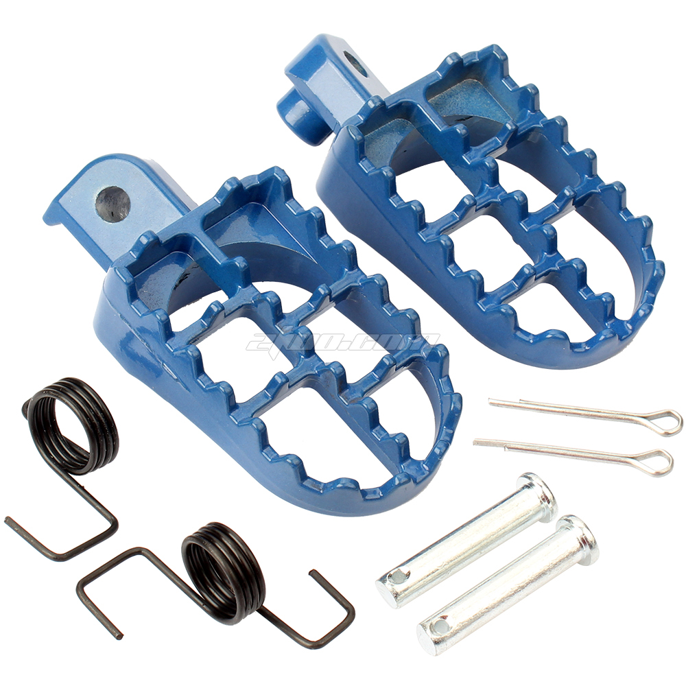 HIAORS Foot Pegs Footrests L /& R For YAMAHA PW 50 80 TW200 PW50 PW80 50 Pit Dirt Bike FP02 Honda CRF50 CRF70 CRF80 CRF100F XR50R Motocross Dirt Bike