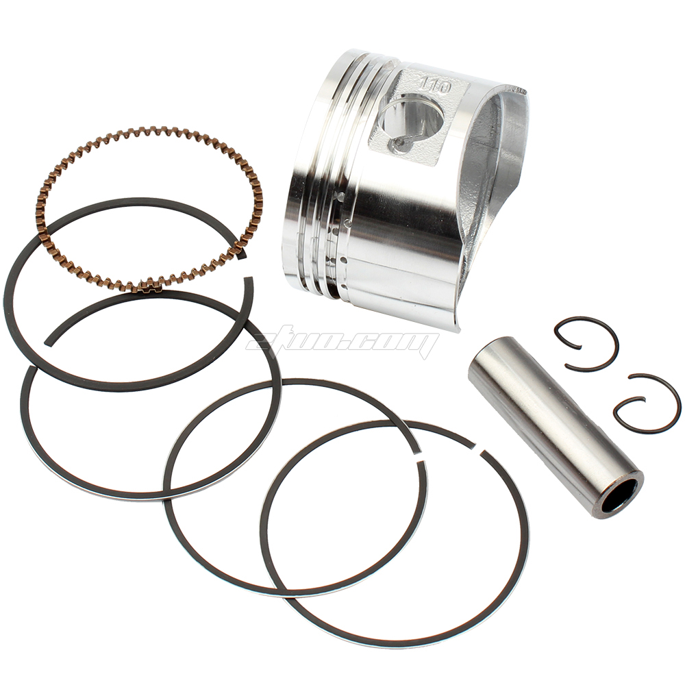 4 Stroke 110cc Piston Rings Pit Bike ATV Dirt Bike Part 110 Engine Part Coolster