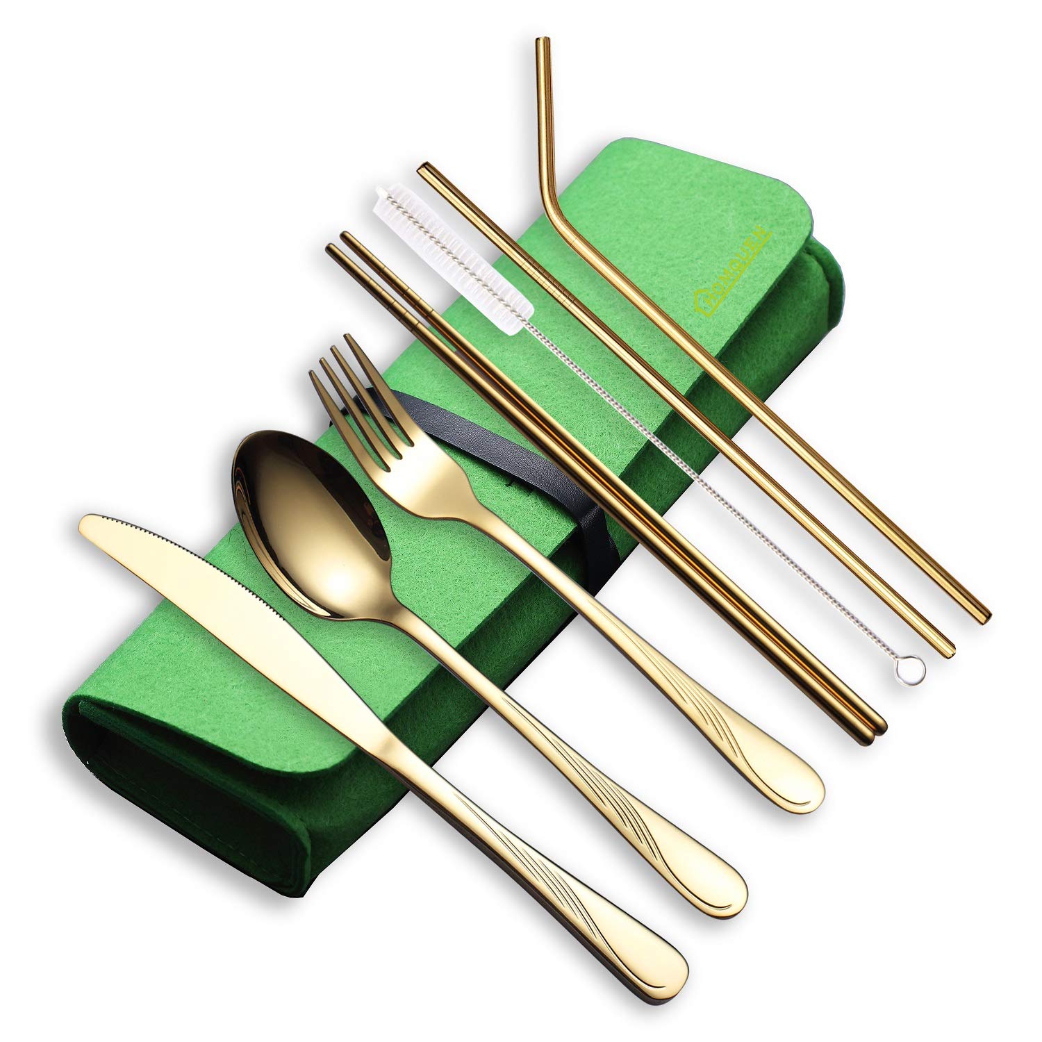Camping Travel Cooking Utensils Set 8 Items