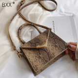 2020 personality snake portable bag female vintage handbag