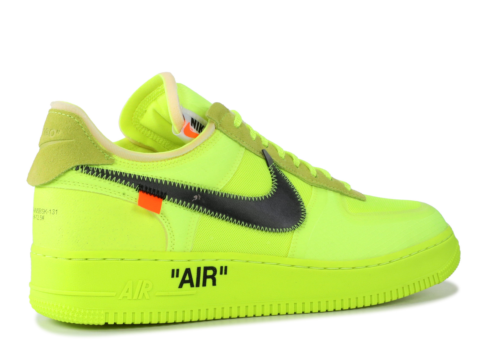 green off white air force 1