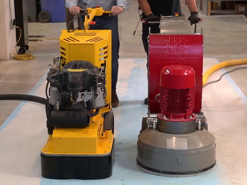 The Types of Concrete Grinder