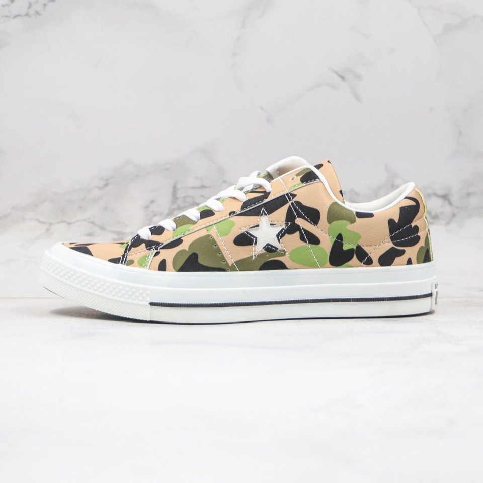 converse one star duck camo