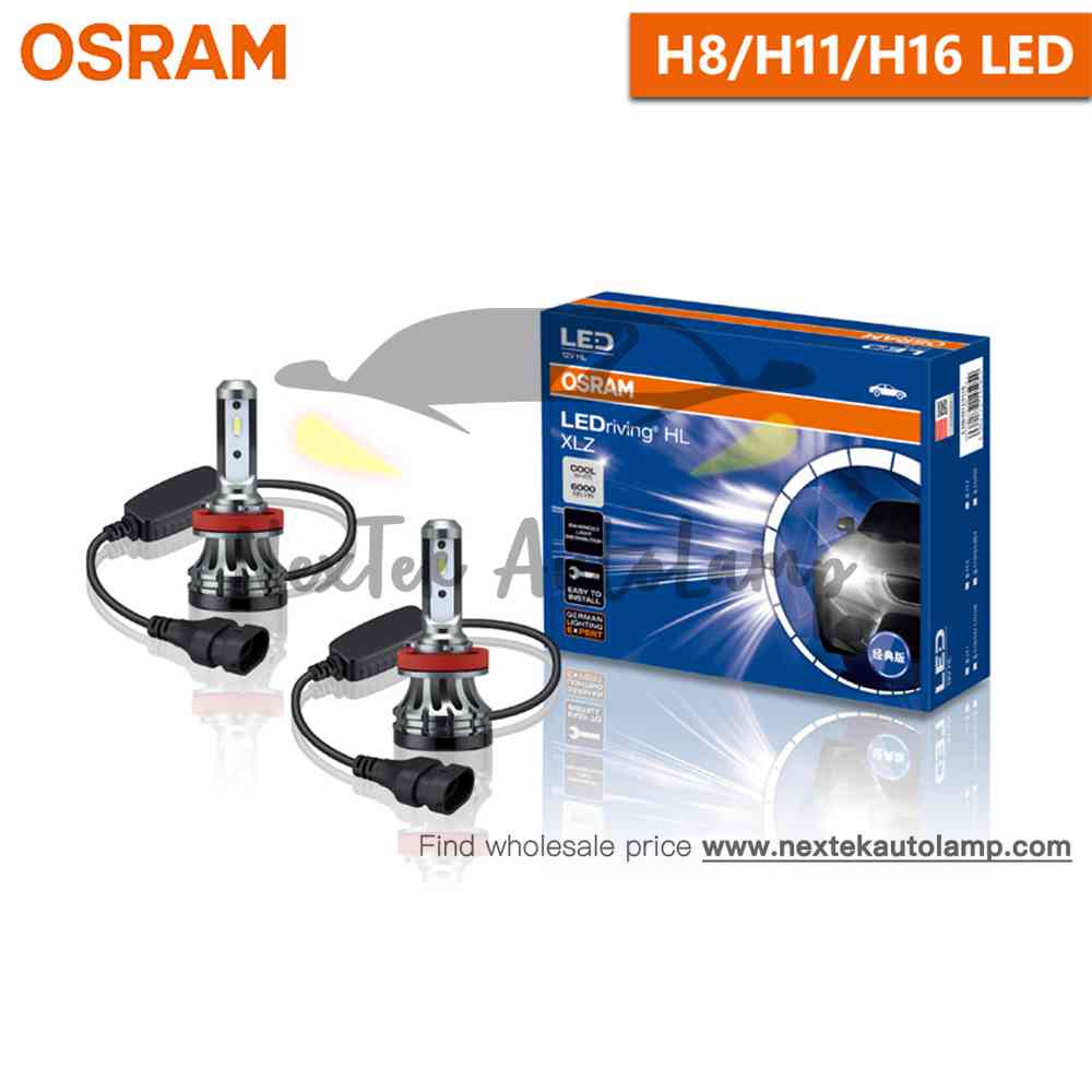 OSRAM NEW XLZ LED H1 H4 H7 H8 H11 H16 HB3 HB4 HIR2 6000K Car Auto Headlight  Quick Start Germany LEDrving