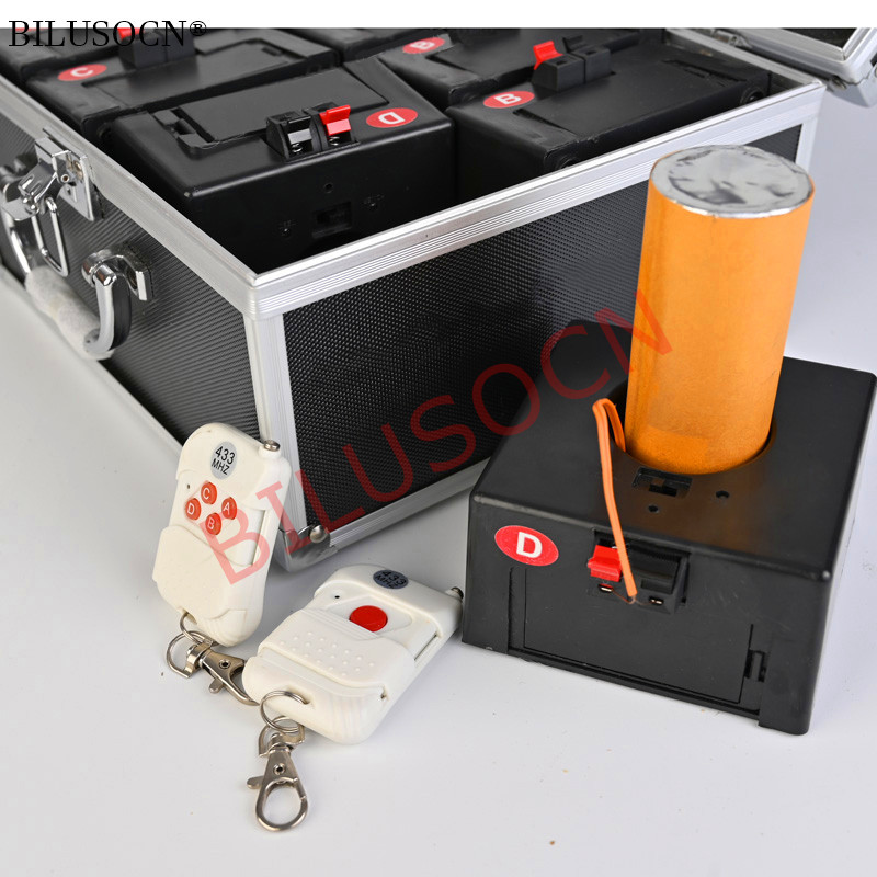 8 Cues Fountain Fireworks Firing System Cold Firework Machine Wireless