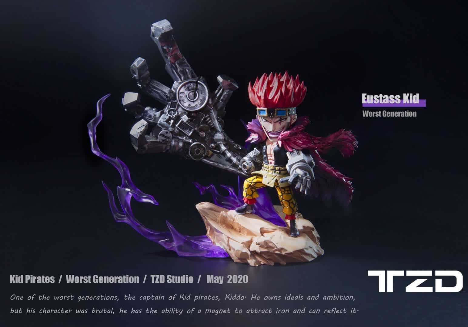 one piece eustass kid figure