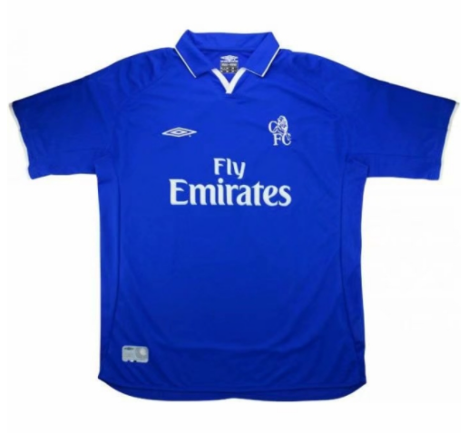 Retro Chelsea 2001-2003 Home Soccer Jersey