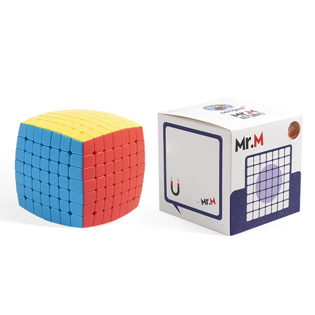 Shengshou Mr M 7x7 Magic Cube Stickerless