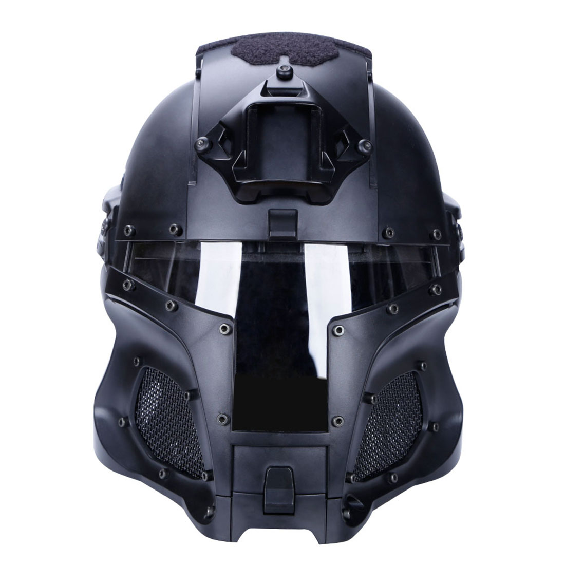 Details about   US Tactical Retro Medieval Iron Warrior Motorcycle Airsoft Helmet Mask Outdoor
