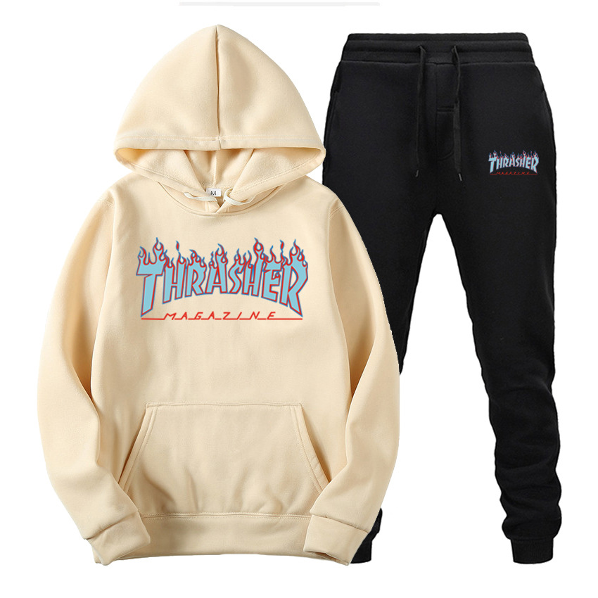 thrasher sweat suit