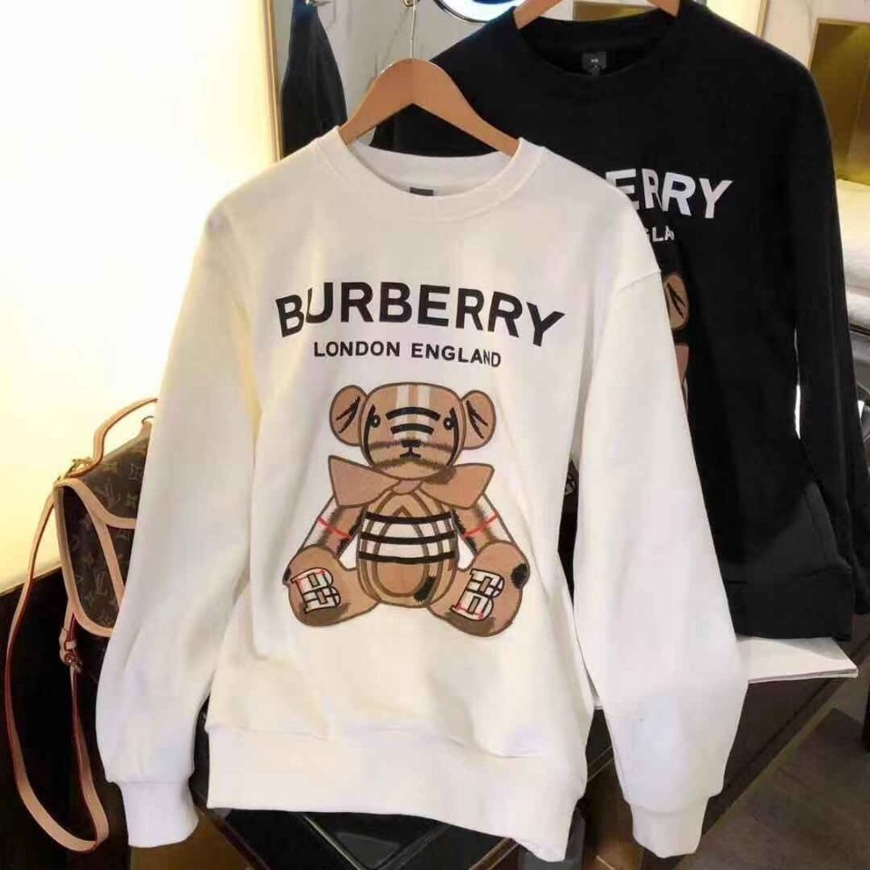 Burberry bear sweatshirt hotsell