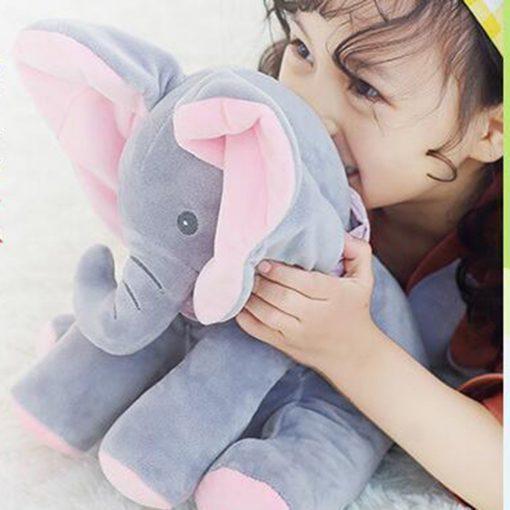 elephant that plays peekaboo