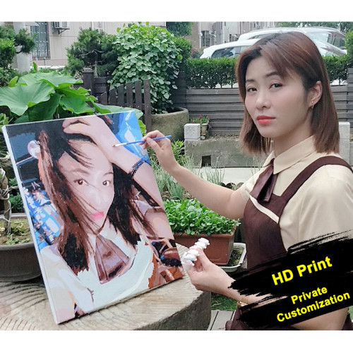 Different Subject Photo Handmade Custom Art Customized Art Oil