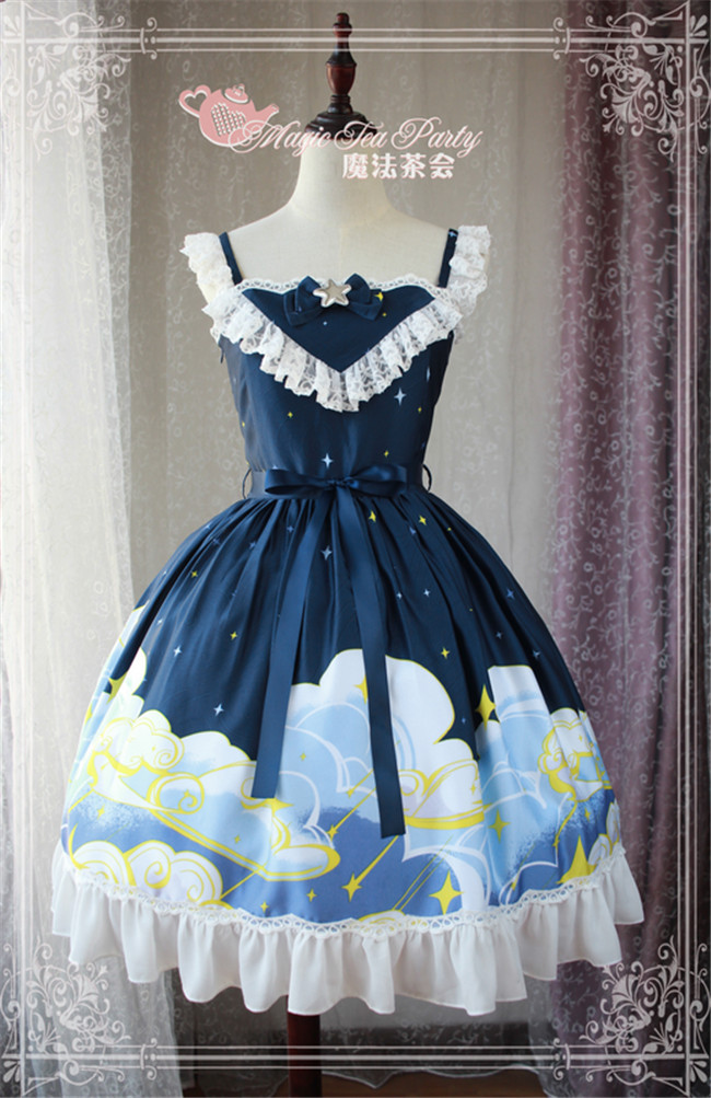 starry lolita dress