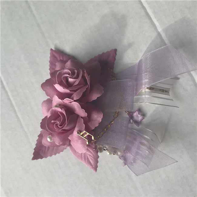 The Little Angel Who Sings The Blessing Poem~ Sweet Rose Lolita Hairclip/Brooch 2 Ways