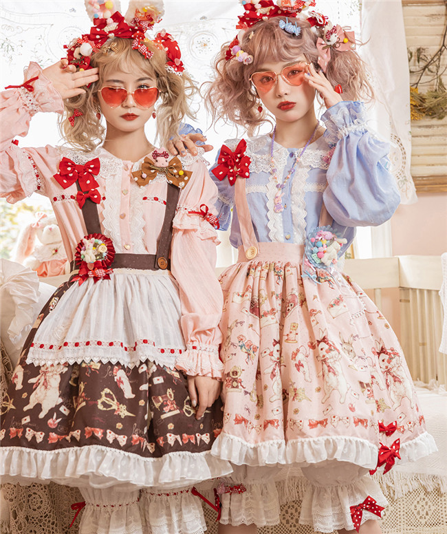 Miss Point ~The Tailor Rabbit Lolita Blouse -Ready Made