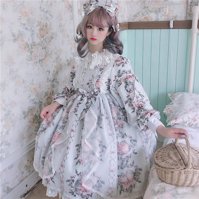 Diamond Honey ~The Bird In the Four Seasons Lolita OP -Ready Made