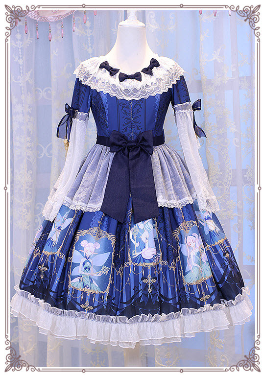 The Secret Key Of Elves~ Elegant Lolita OP Beige